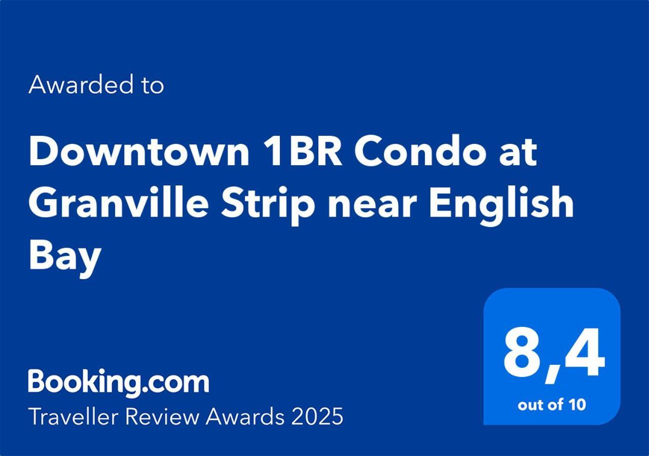 Downtown 1Br Condo At Granville Strip Near English Bay Vancouver Zewnętrze zdjęcie